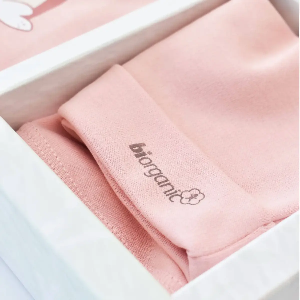 Bibaby Organik Hastane Çıkışı 5li Live Color Rabbit Somon