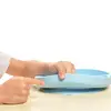 OiOi Porsiyon Vakumlu Mama Tabağı Mineral Blue