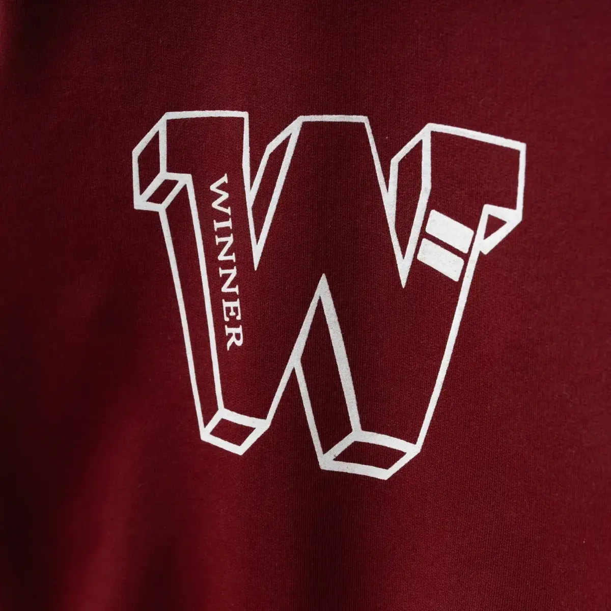 Winimo Sweatshirt W Baskılı Bordo