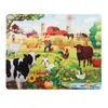 Frame Puzzle Çiftlik ve Çiftçi 30 Parça