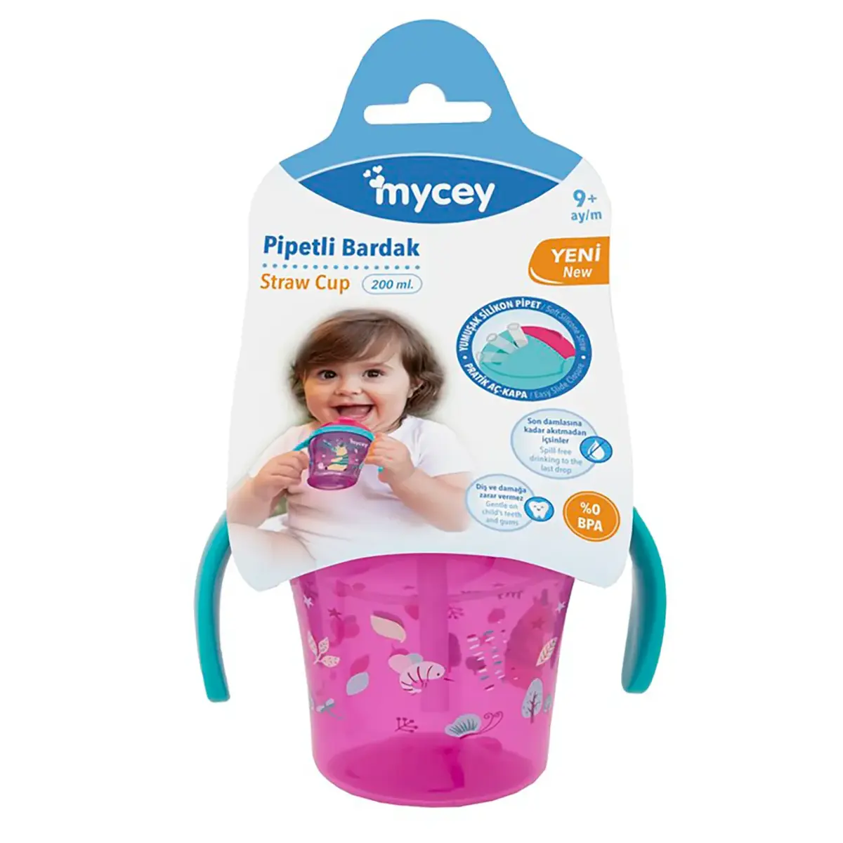 Mycey Pipetli Bardak Kız