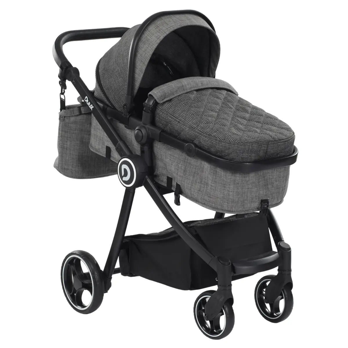 Duux Gator Travel Sistem Bebek Arabası Black
