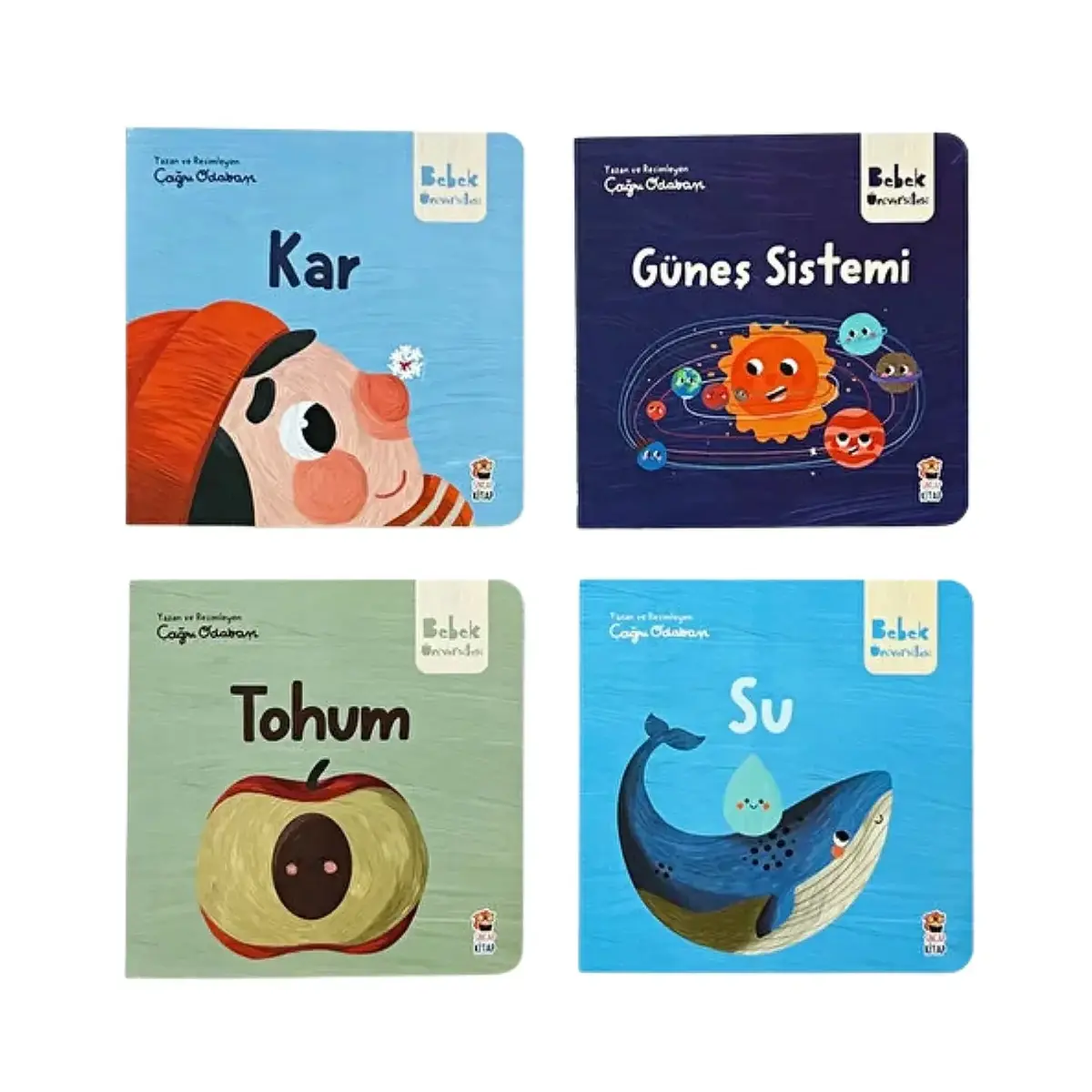 Bebek Üniversitesi 4-Hikâyeli İlk Kavramlarım Set ( 4 Kitap)