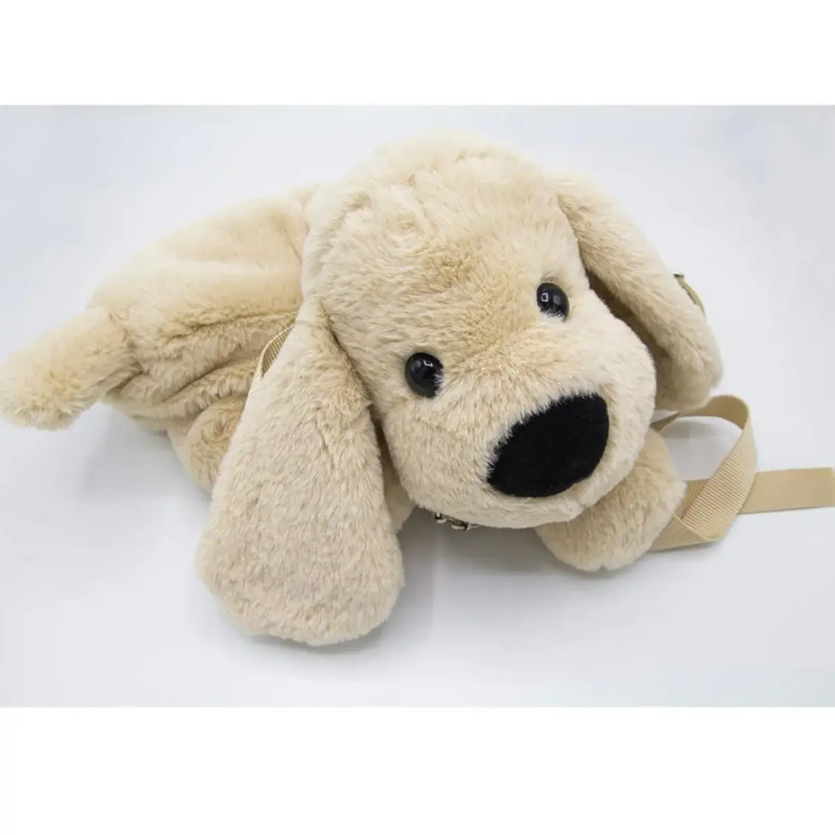Babyjem Peluş Çanta Köpek Ekru