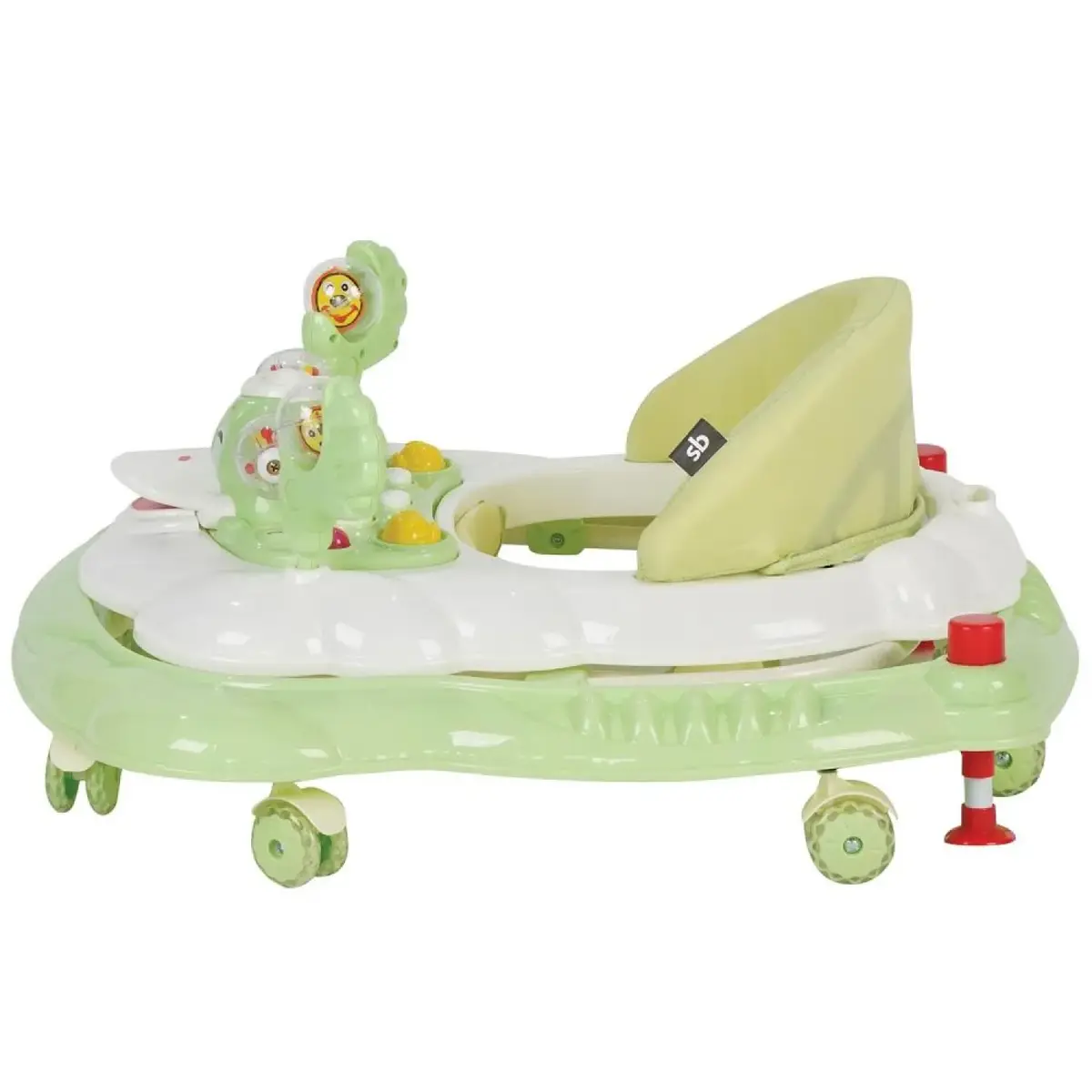 Sunny Baby 9223 Vak Vak Yürüteç Silikon Teker Kırmızı Sunny Baby 9223 Vak Vak Yürüteç Silikon Teker Kırmızı