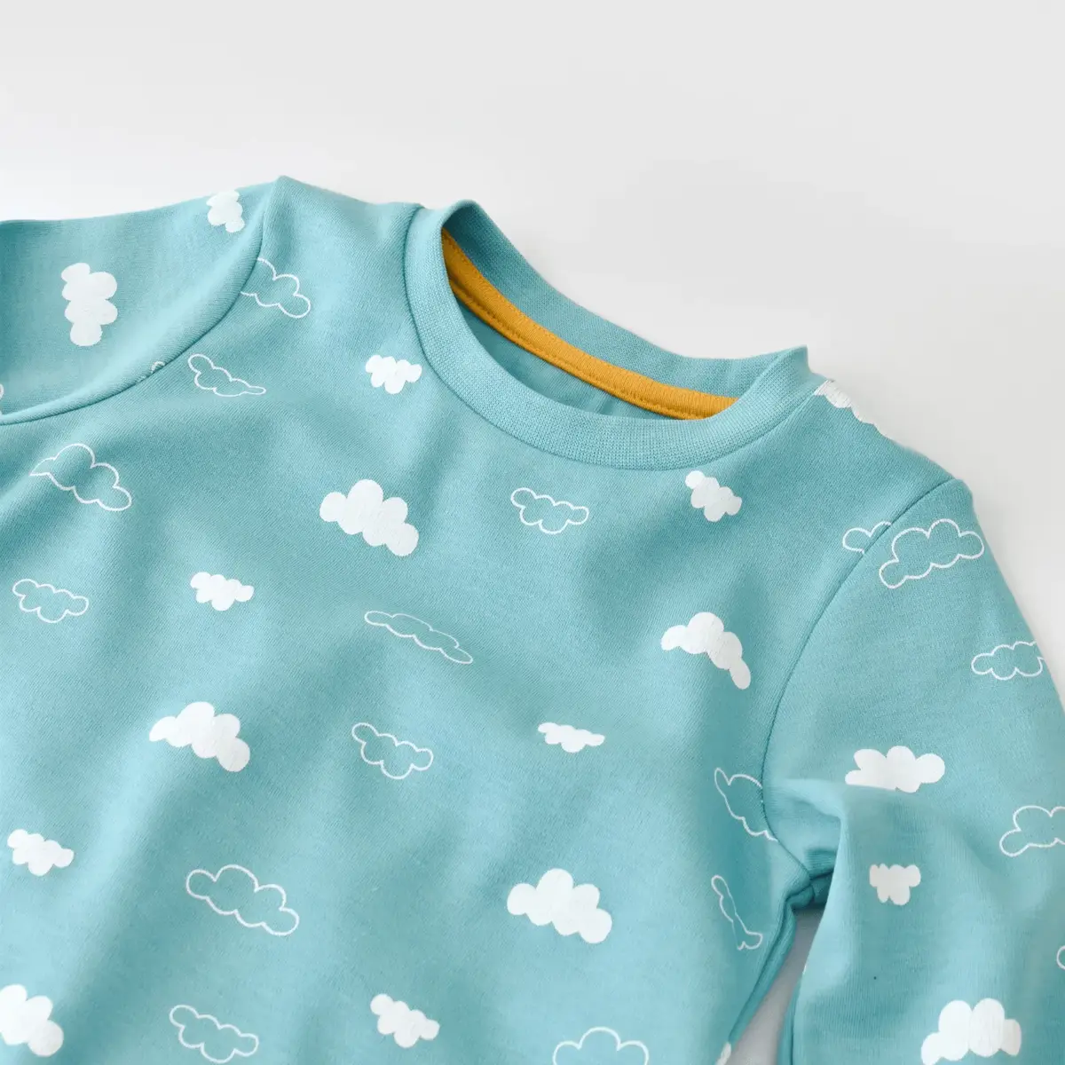 Bibaby Pijama Takımı Cute Cloudy Mint