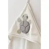 Bibaby Havlu Tortoise Ekru - Yeşil