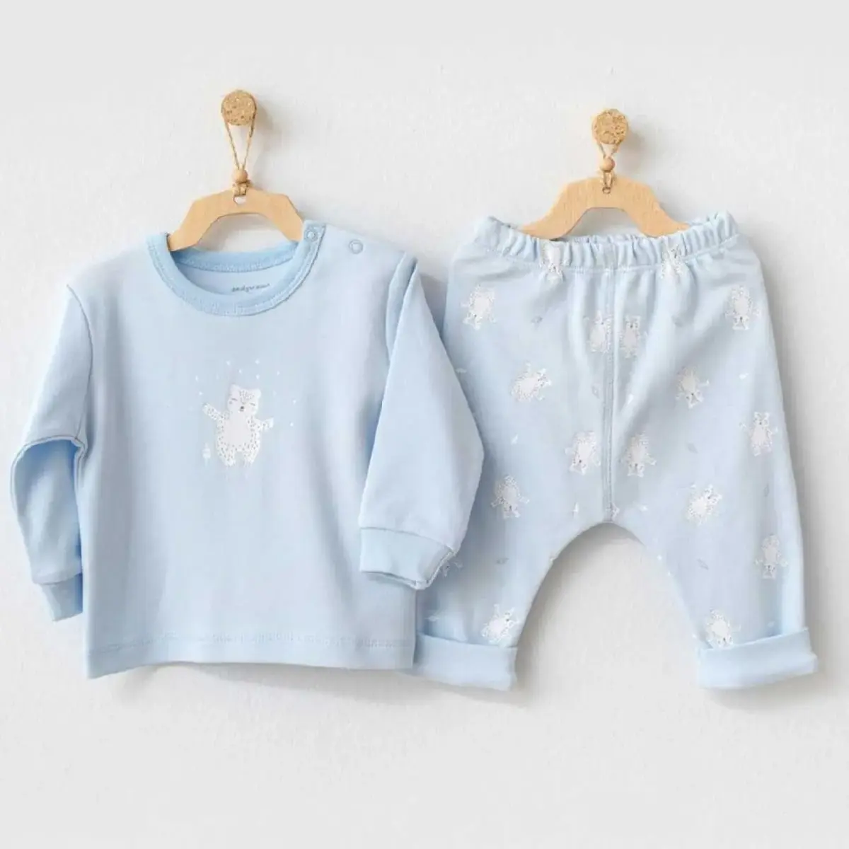 Andy Wawa 2li Takım Bear Story Mavi