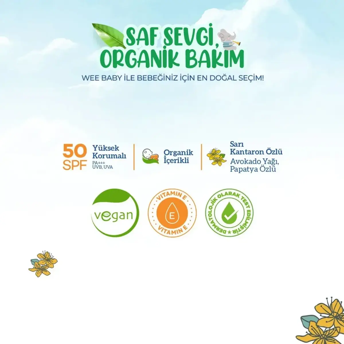 Wee Baby Bebek Güneş Kremi 75 ml