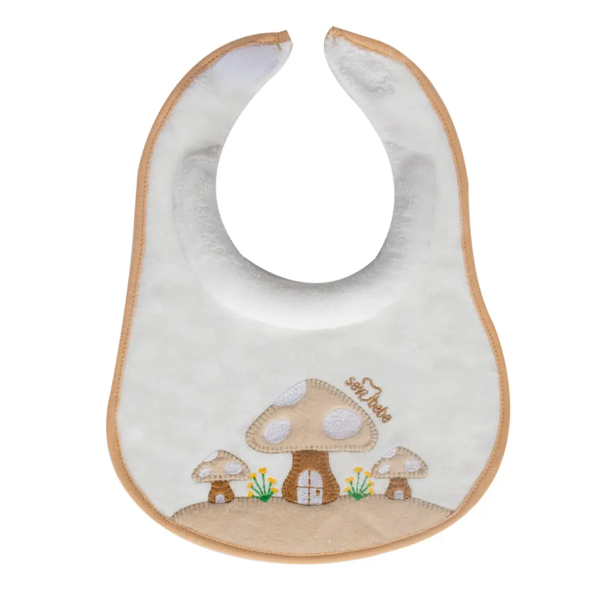 Sevi Bebe Ağız Salgı Önlüğü Mantar Sevi Bebe Ağız Salgı Önlüğü Mantar