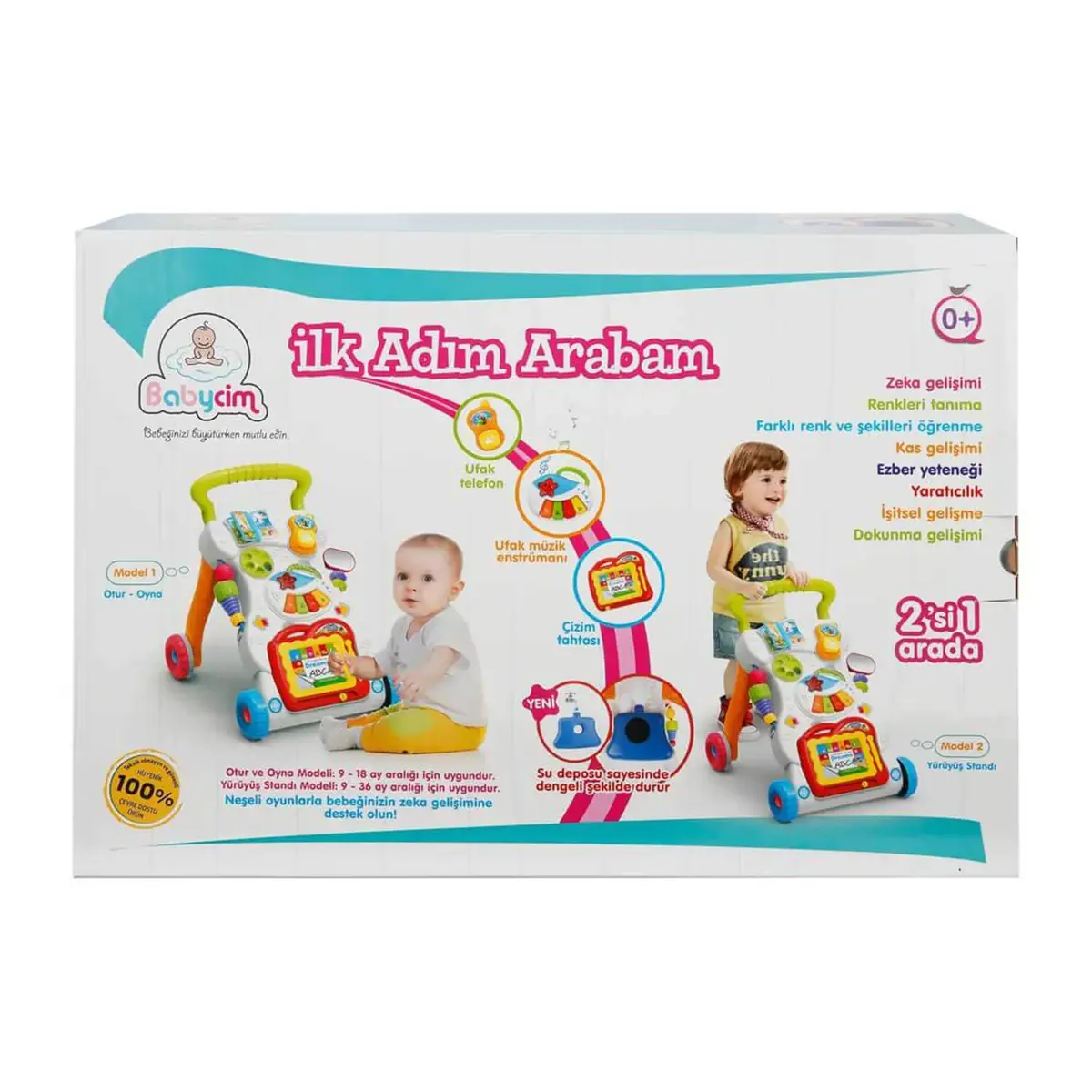 Babycim Yazı Tahtalı İlk Arabam