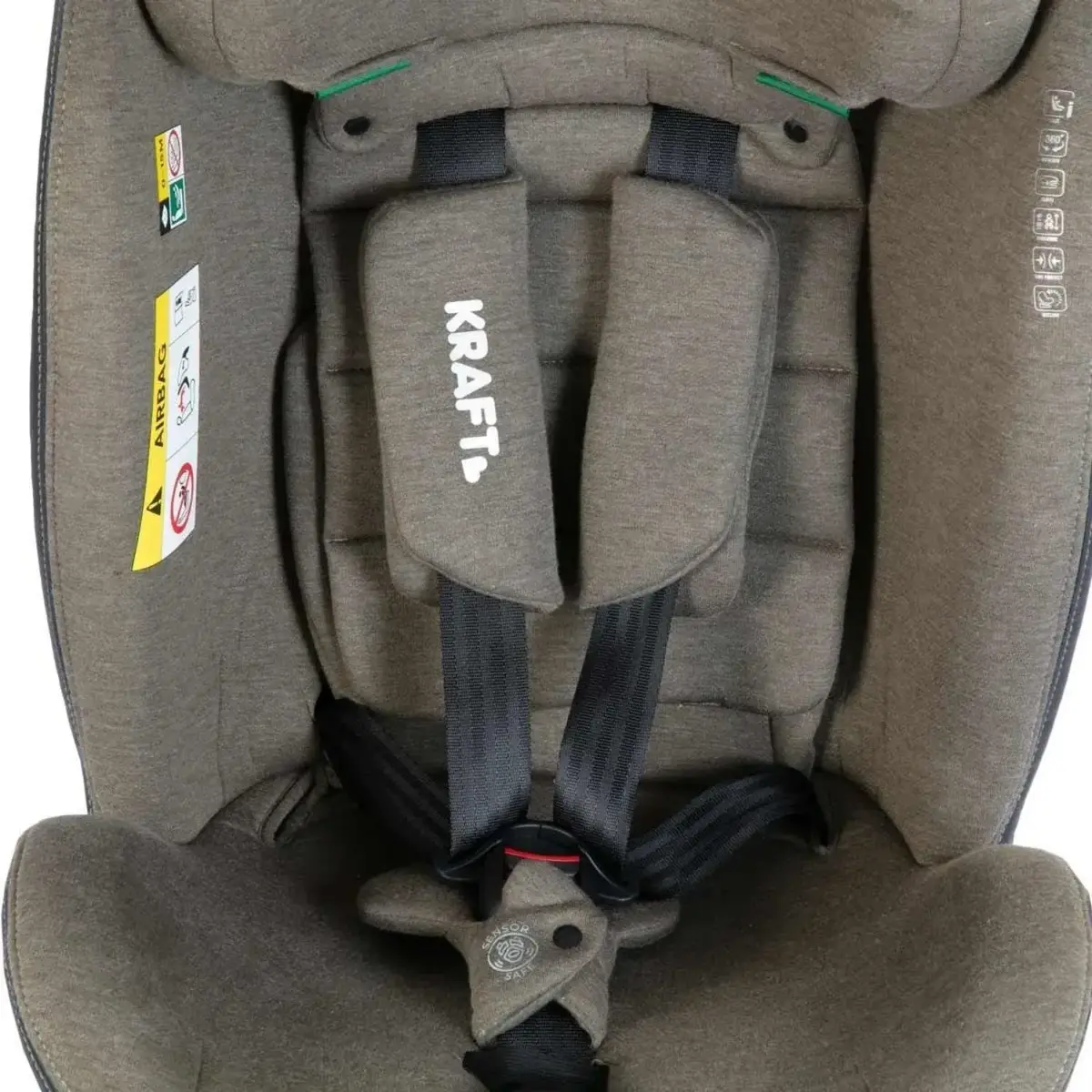 Kraft Lucca I-Size Oto Koltuğu 0-36 Kg Grey
