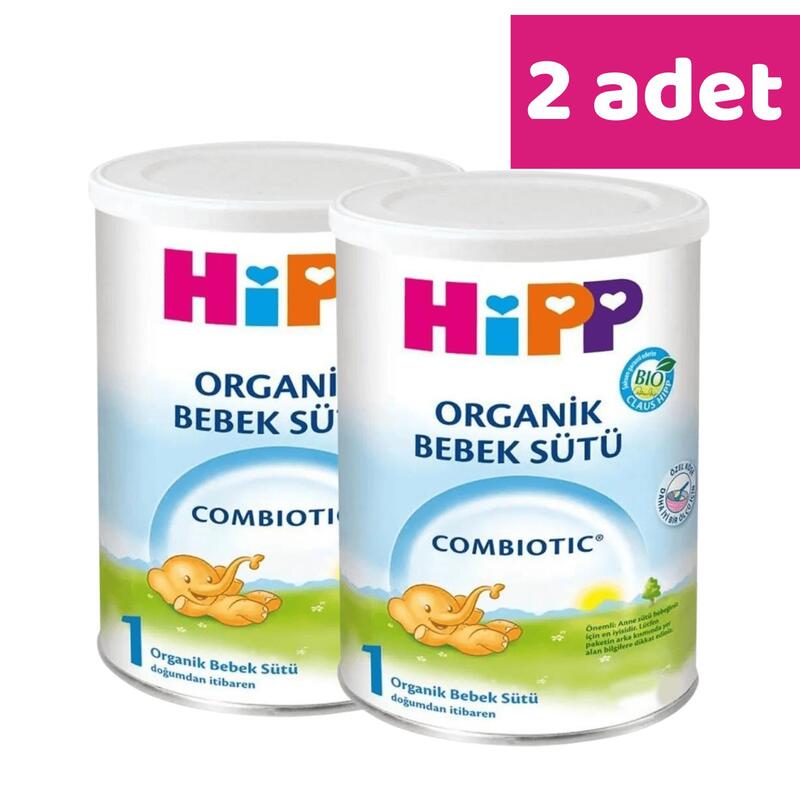 Hipp 1 Organik Combiotic Bebek Sütü 350 gr x2