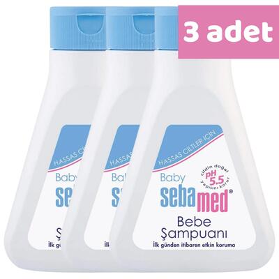 Sebamed Bebek Saç ve Vücut Şampuanı 150 ml x3