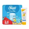SLeepy Mayo Külot Bebek Bezi 6 Beden Large 11-25 kg 14li + Sebamed Bebek Güneş Kremi 50 Faktör 75 ml