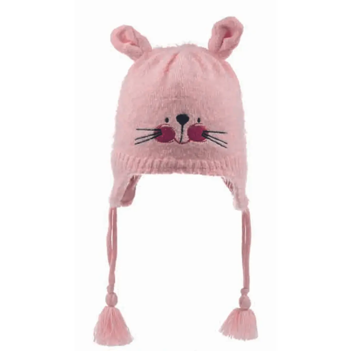 Kitti Atkı Bere Eldiven Takım Gül Pembe