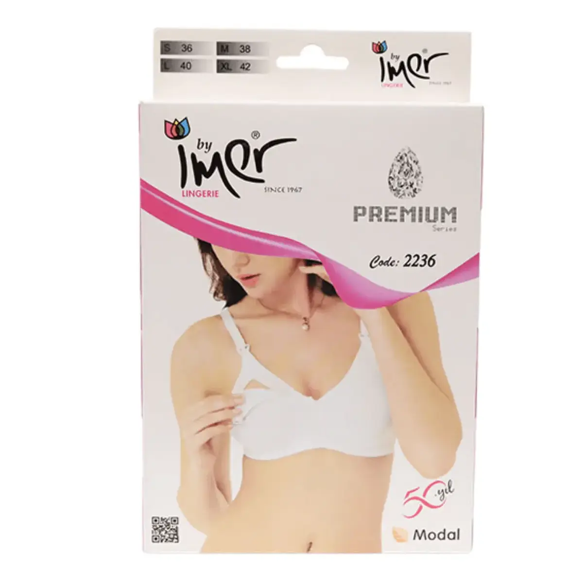 İmer Emzirme Sütyen Modal Siyah X100