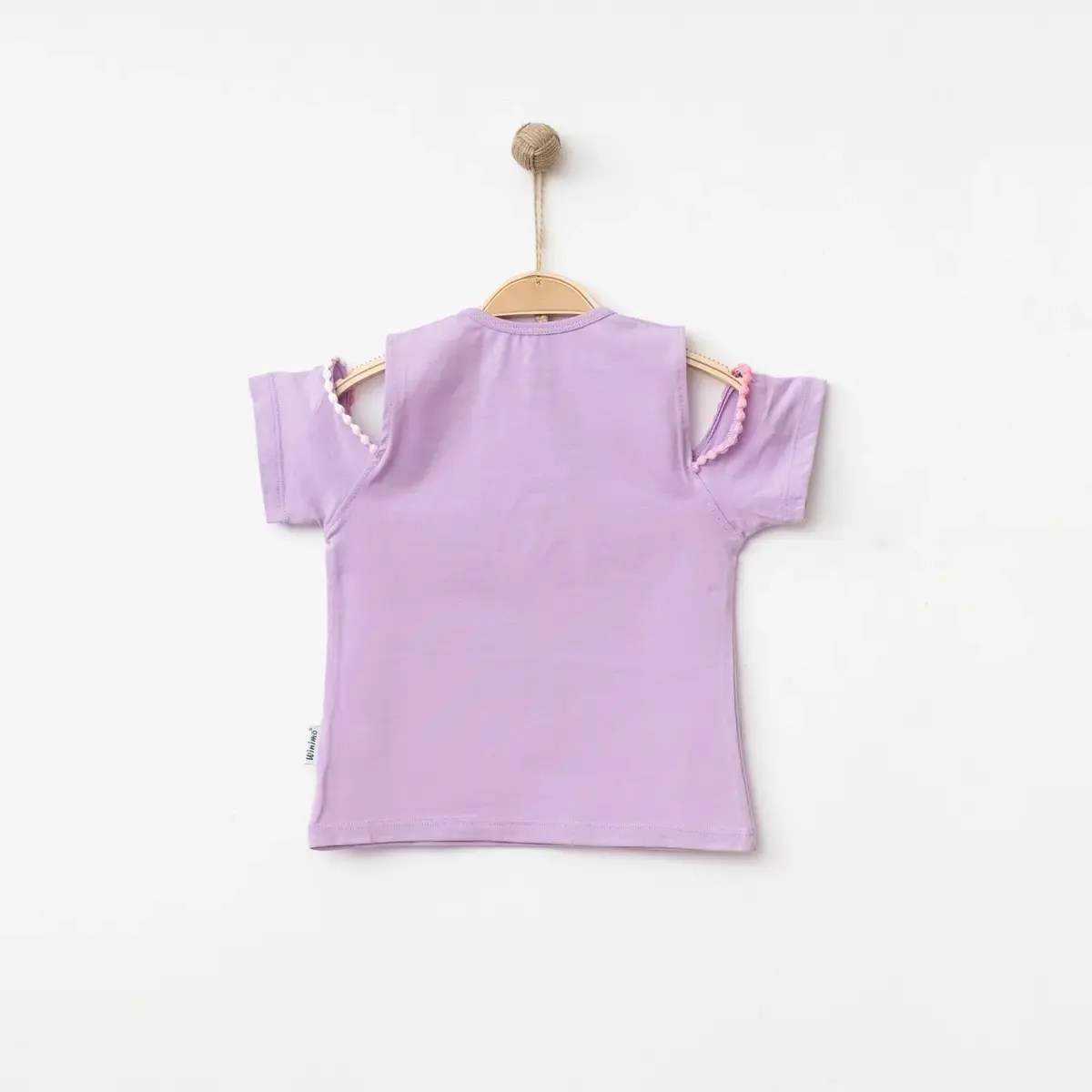 Winimo T-Shirt Tavşan Baskılı Lila