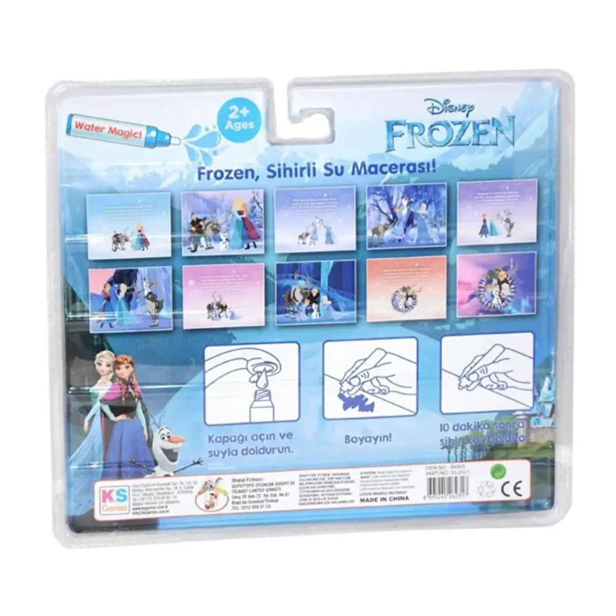 Sihirli Boyama Kitabı Disney Frozen