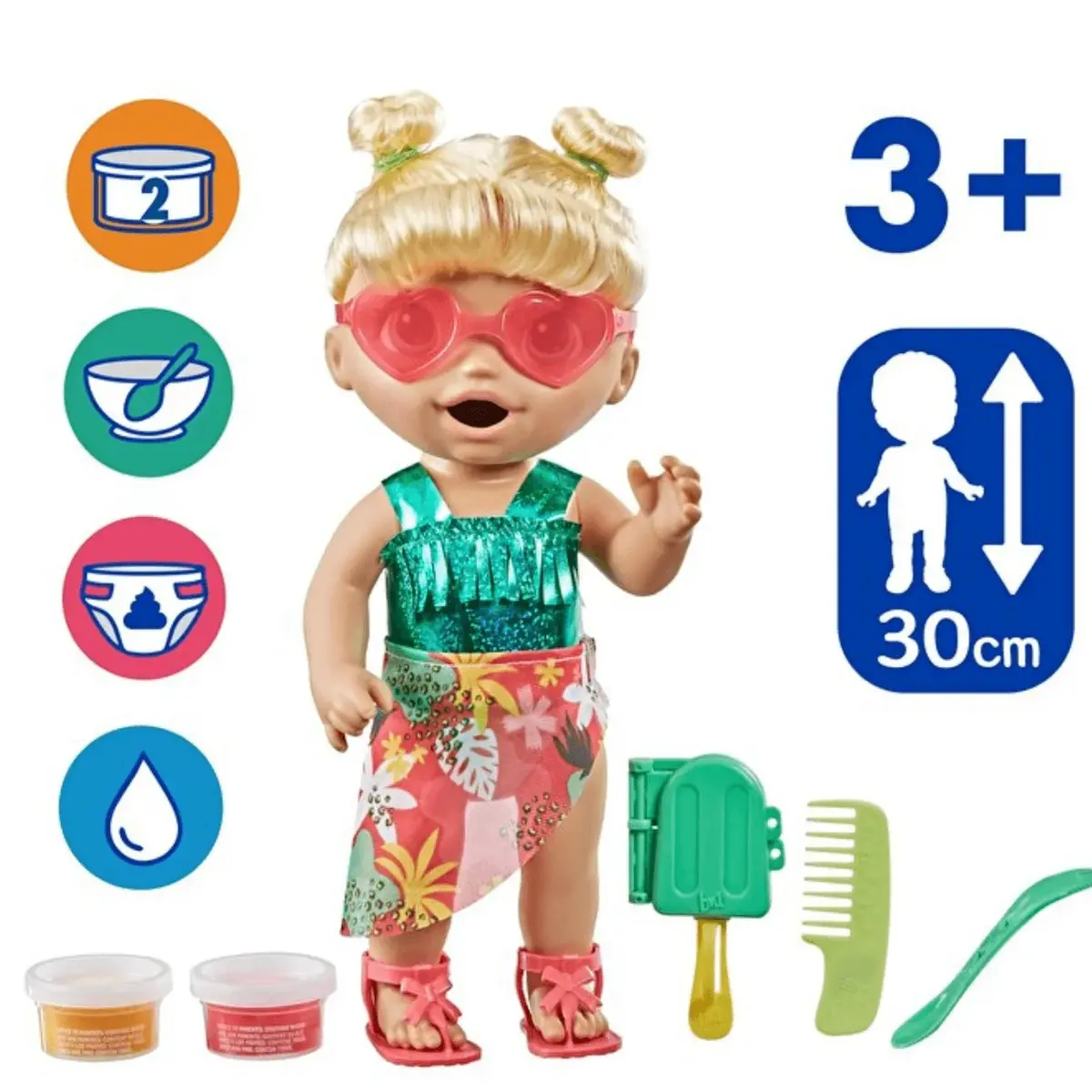 Hasbro Baby Alive Bebeğimle Yaz Eğlencesi Sarışın