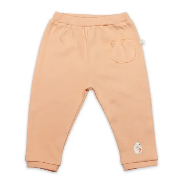 Bistyle Pantolon Patiksiz  Fluffy And Lovely Bej - Somon - Ekru