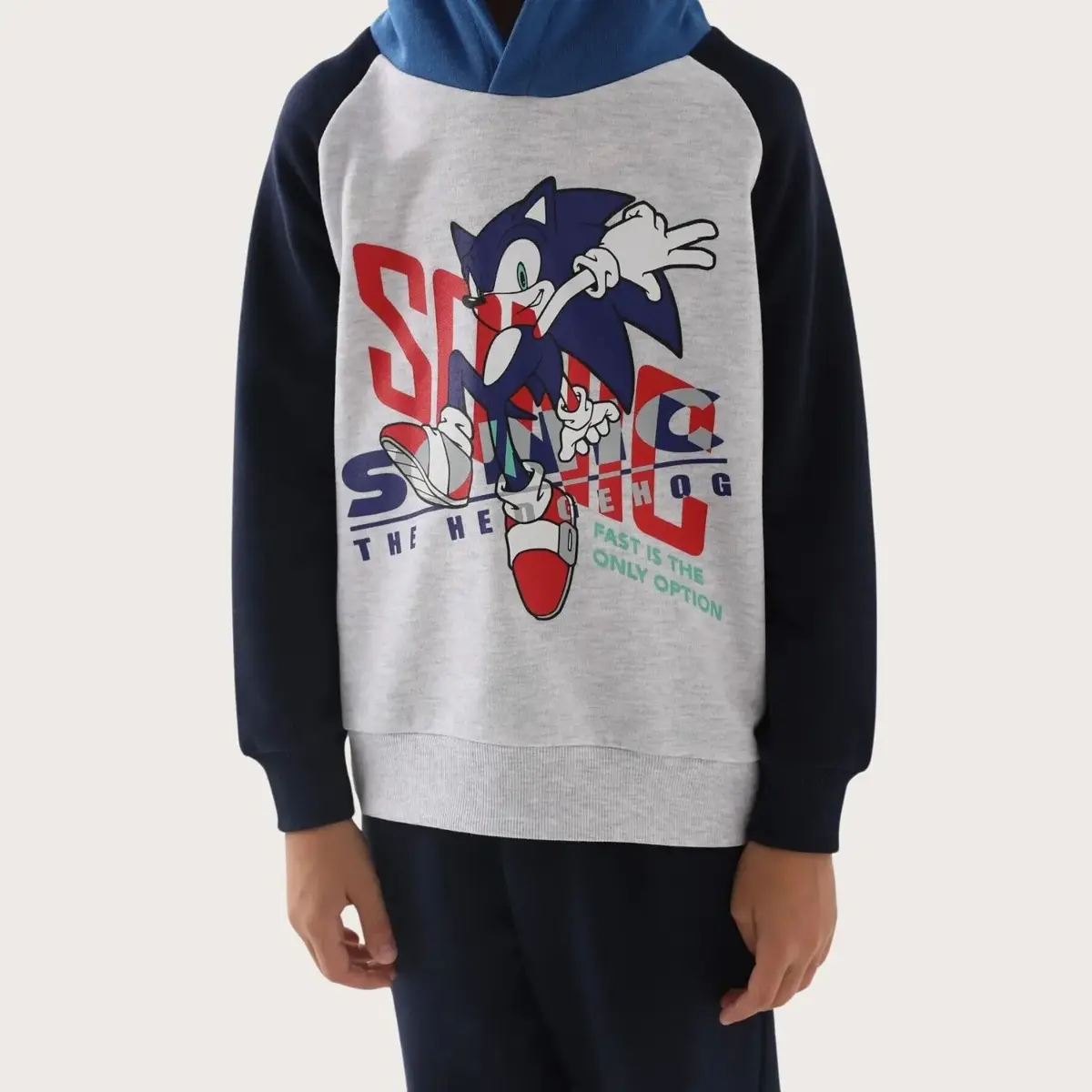 Modern Sonic Eşofman Takımı Kar Melanj