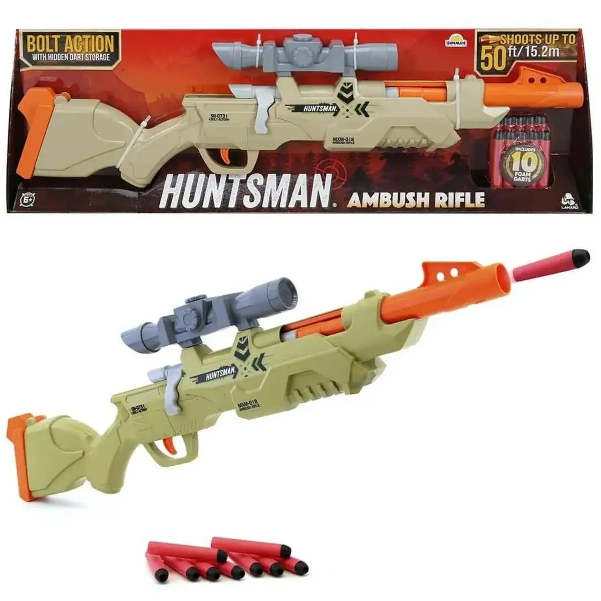 Huntsman Alpha Ambush Tüfek 10 Dartlı
