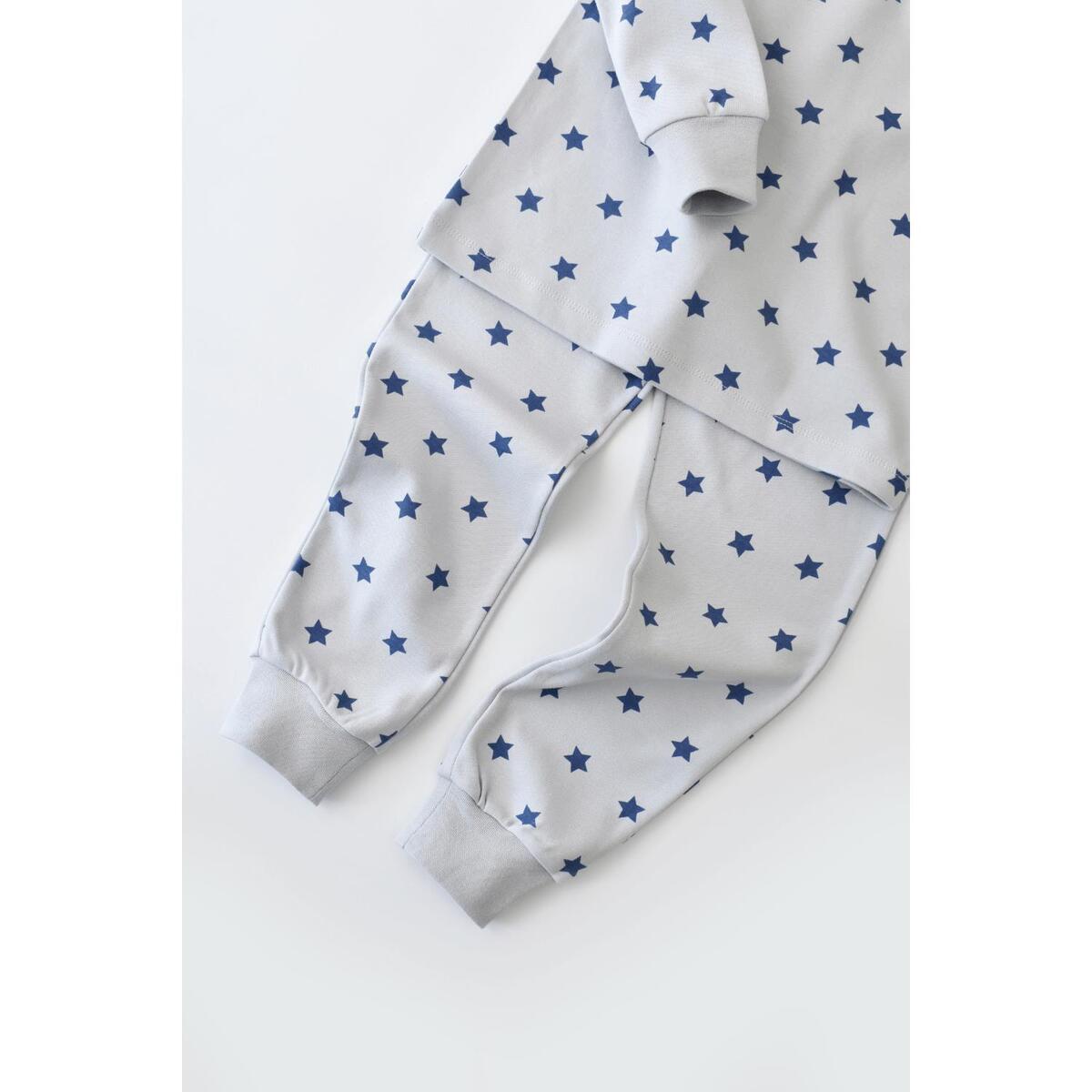 Bibaby Pijama Takımı Starry Nights Gri