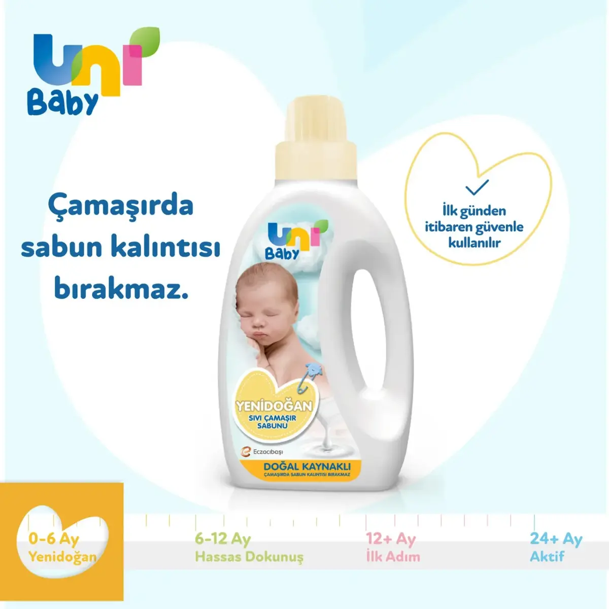 Uni Baby Yenidoğan Çamaşır Sabunu 1500ml