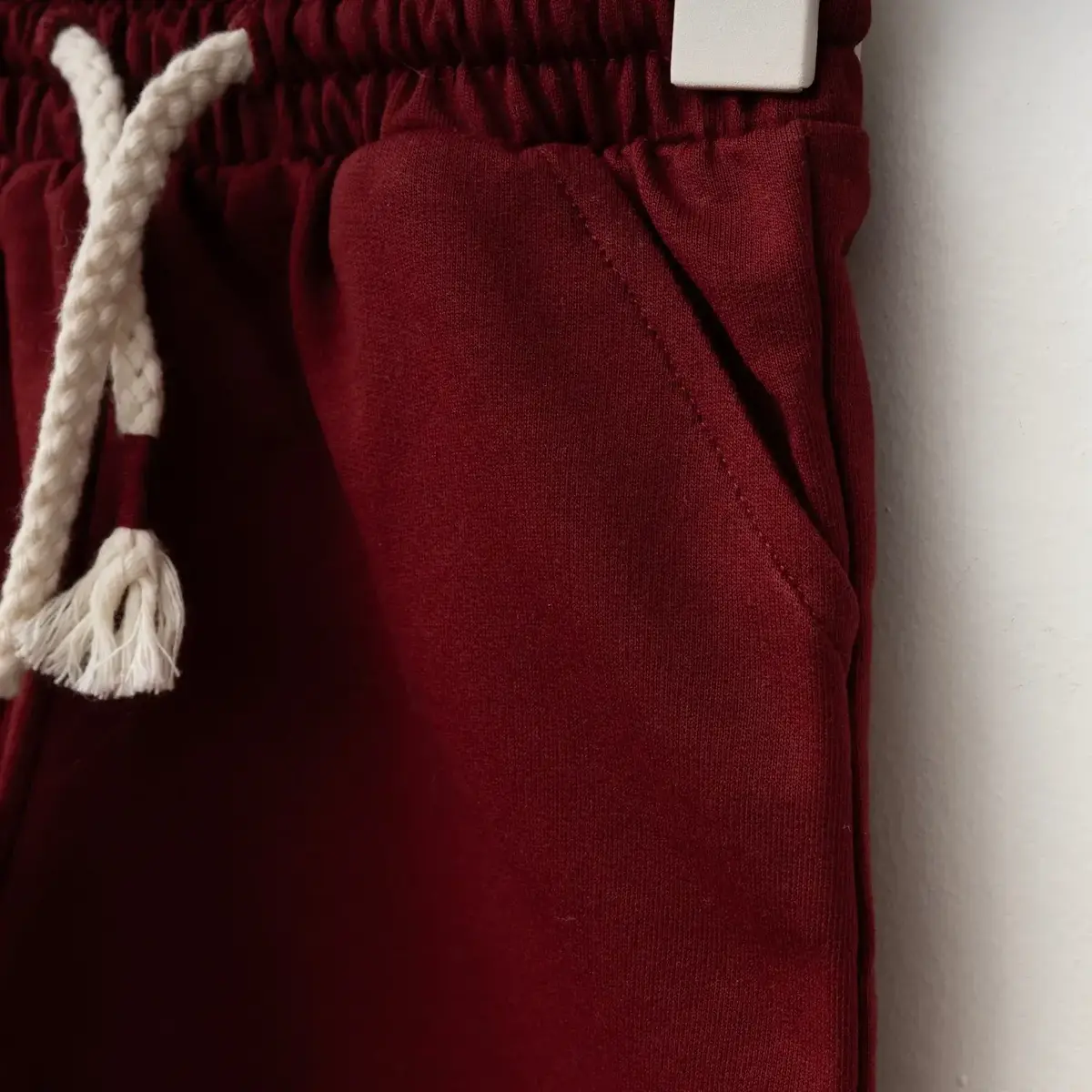 Bebolly Şort Basic Bordo