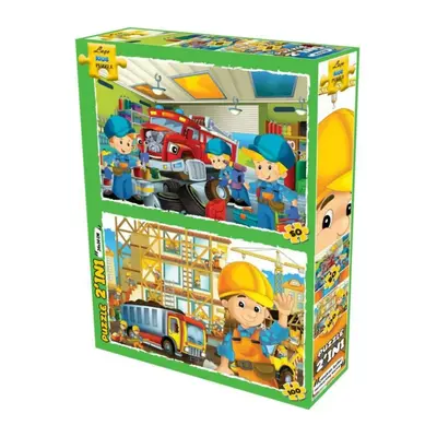 Laço Kids Çalışkan İşçiler Puzzle 2in1