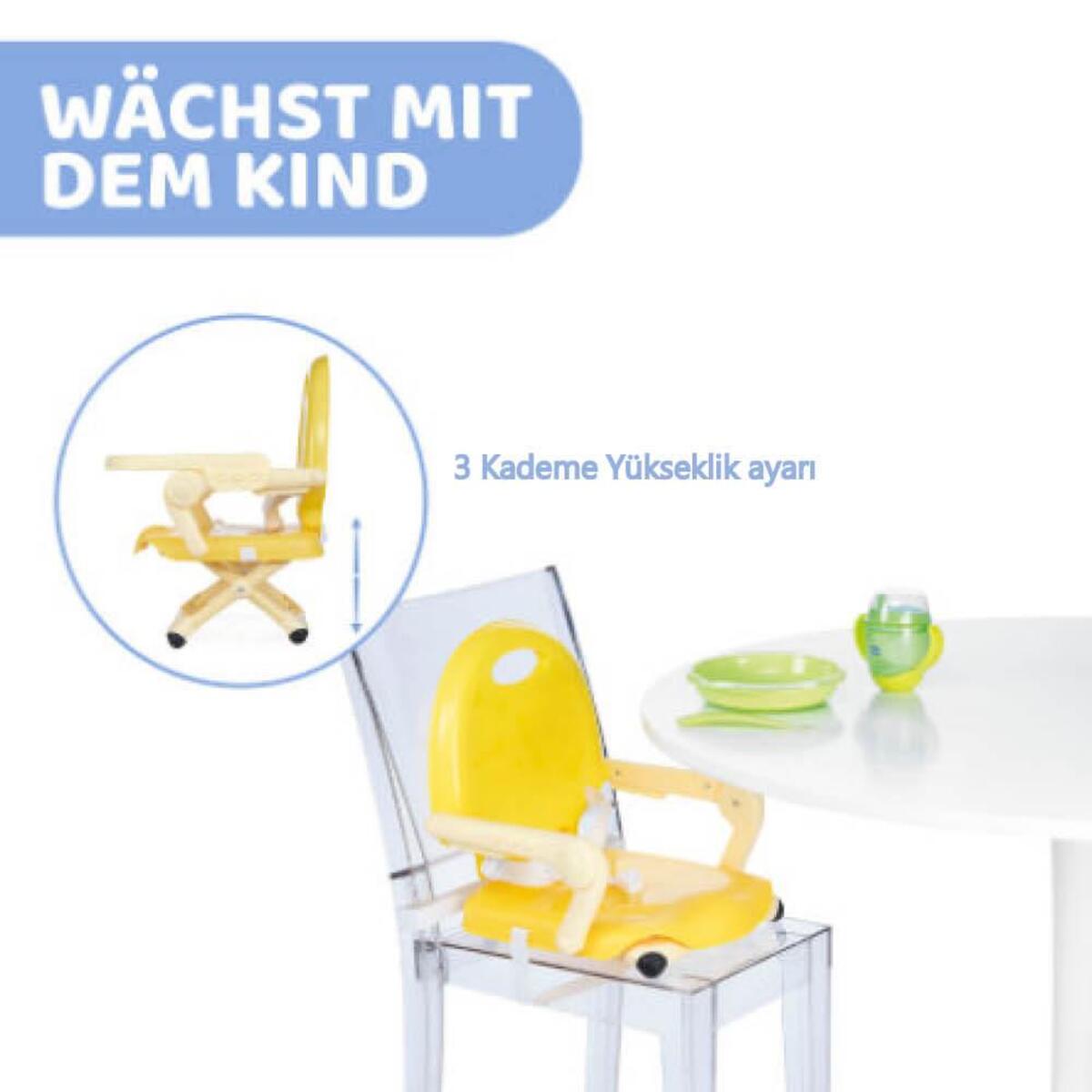 Chicco Pocket Snack Portatif Mama Sandalyesi Saffron