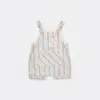 Bibaby Salopet Tulum Stripe Sytle Bej - Mavi