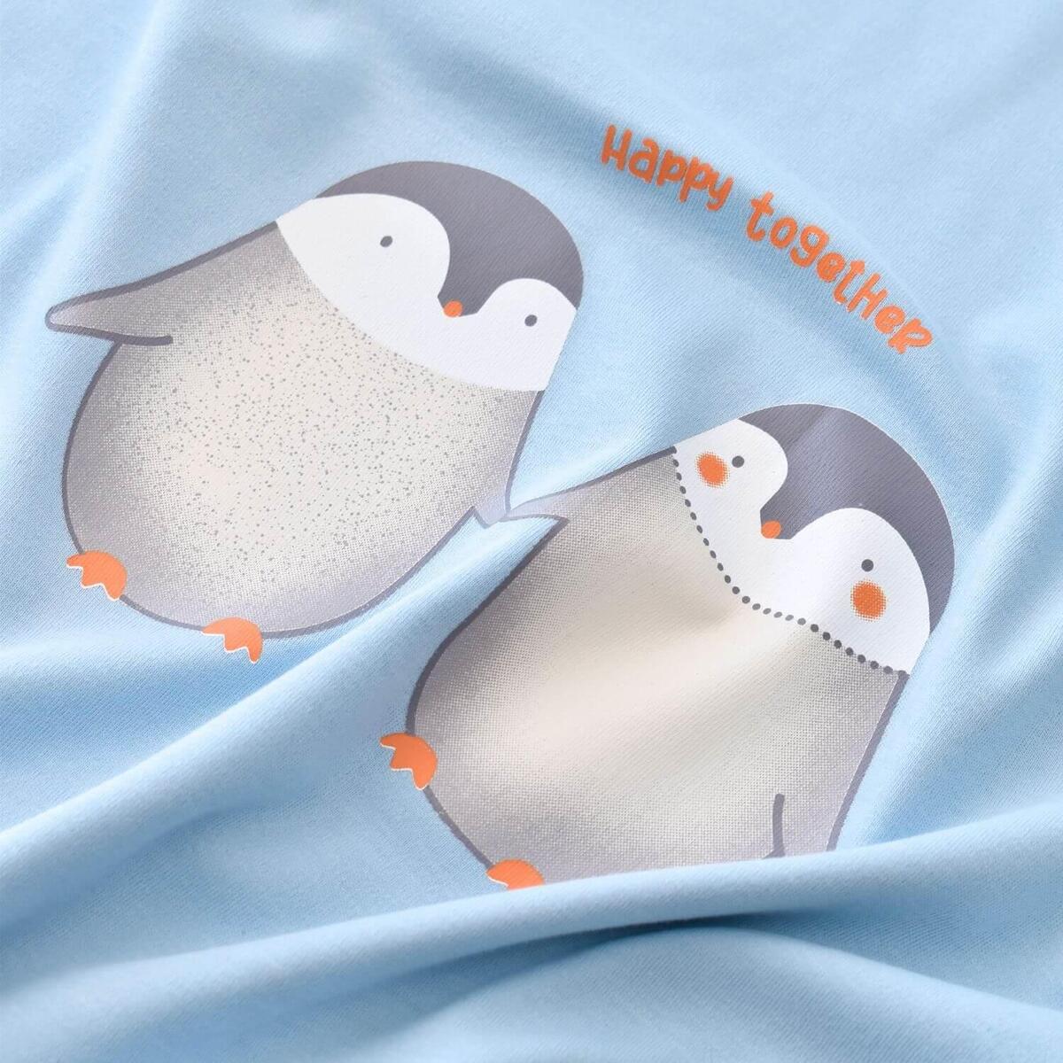 Bibaby Organik Hastane Çıkışı 10lu Hello New Penguins Mavi