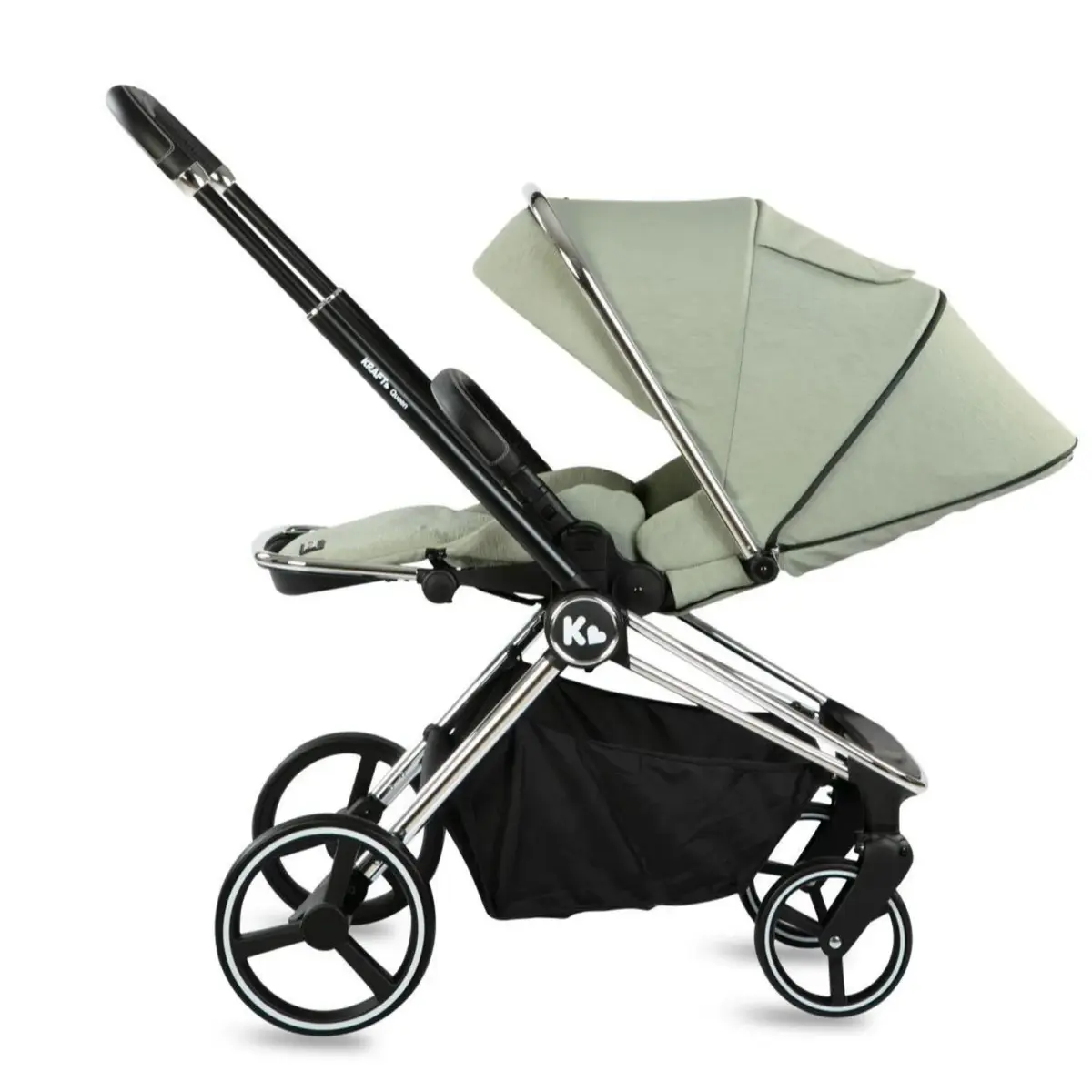 Kraft Quenn Travel Sistem Bebek Arabası Green