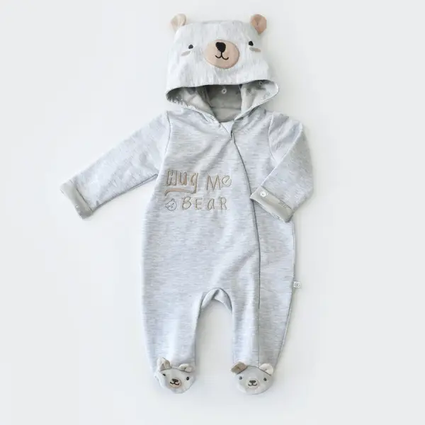 Bibaby Organik Tulum Hug Me Bear Kar Melanj