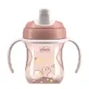 Chicco Yarı Yumuşak Uçlu Alıştırma Bardağı 6+ Ay Kız Yeni
