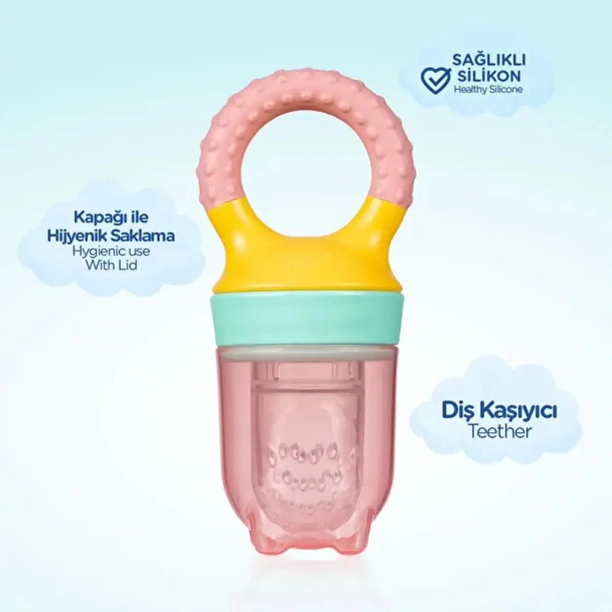 Wee Baby Meyve Süzgeci Pembe