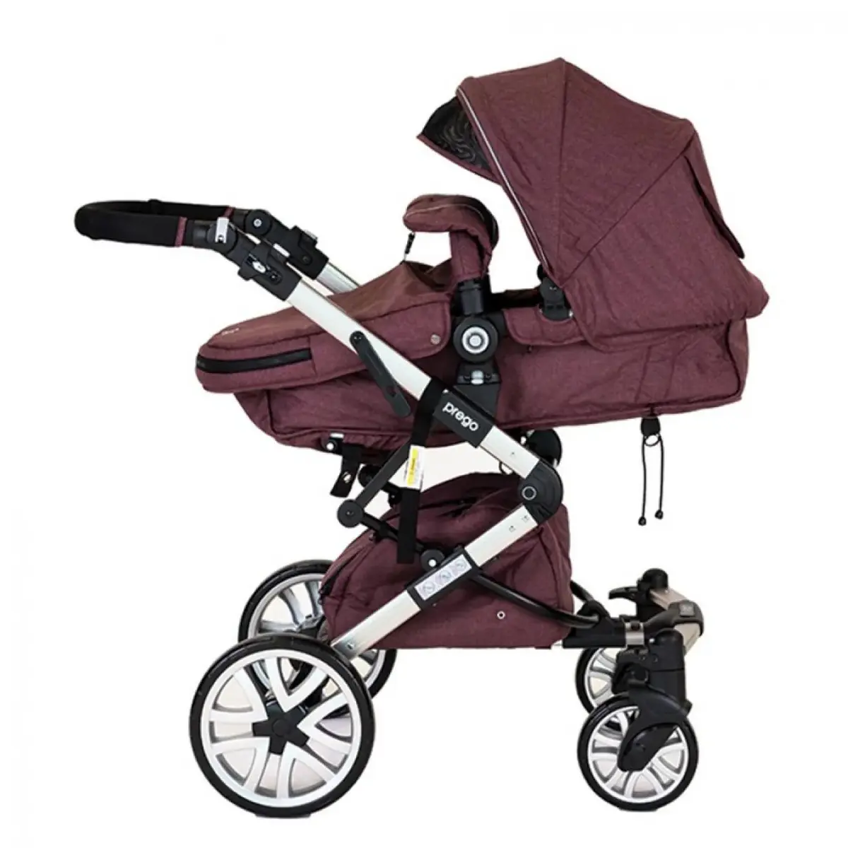Prego Laon Travel Sistem Bebek Arabası Kahverengi