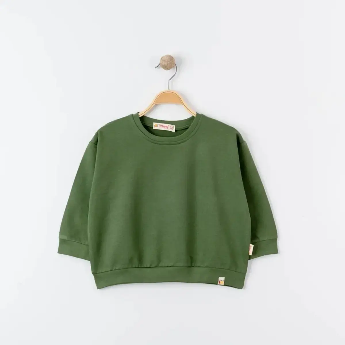 Tiffany Sweatshirt Oversize Theme Haki
