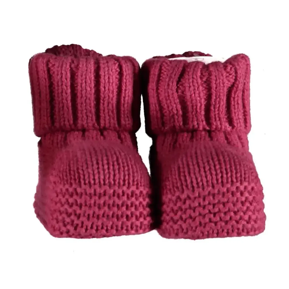 Bibaby Organik Patik Triko Colors Bordo