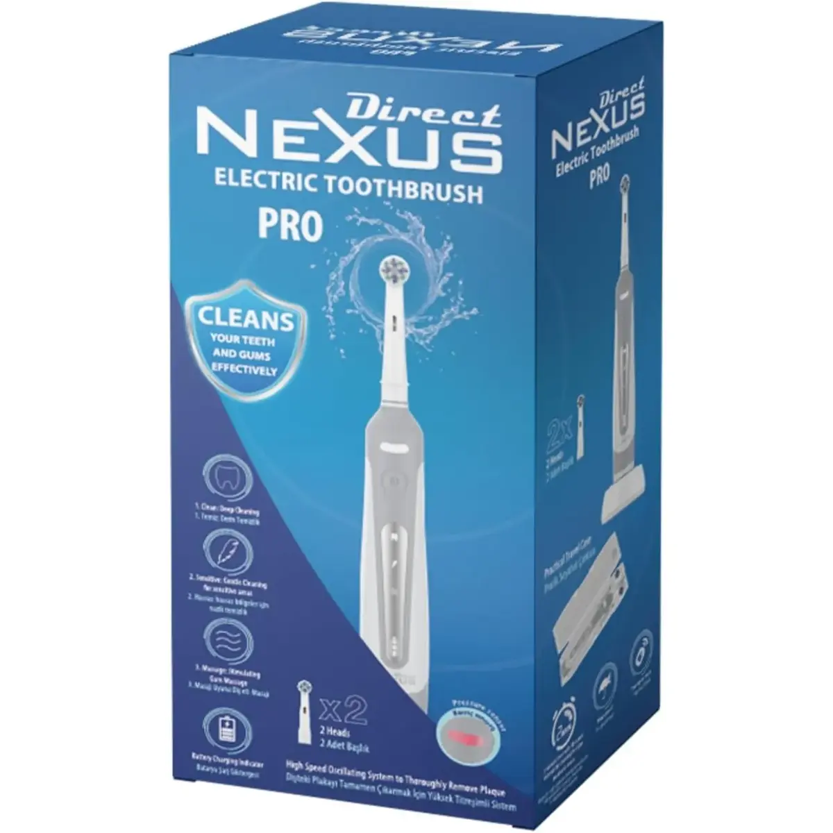 Direct Nexus Elektrikli Diş Fırçası Pro