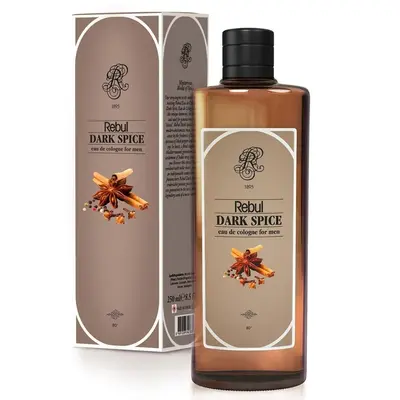 Rebul Cam Şişe Kolonya 250 ml Dark Spice