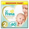Momys Care Bebek Bakım Örtüsü 60*90 cm 10lu, Prima Premium Care Bebek Bezi 2 Beden Mini 4-8 Kg 60lı 