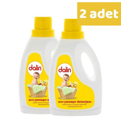 Dalin Sıvı Bebek Çamaşır Deterjanı 1500 ml x 2 Adet