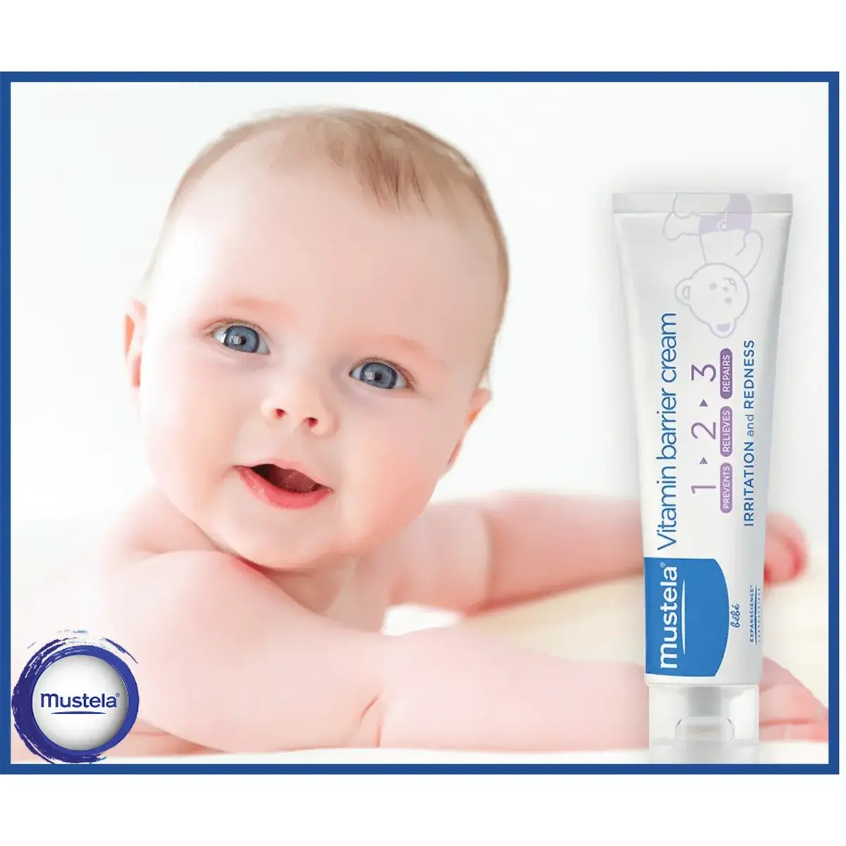 Mustela Vitamin Bariyer 1-2-3 Bebek Pişik Kremi 50 ml x 3 Adet