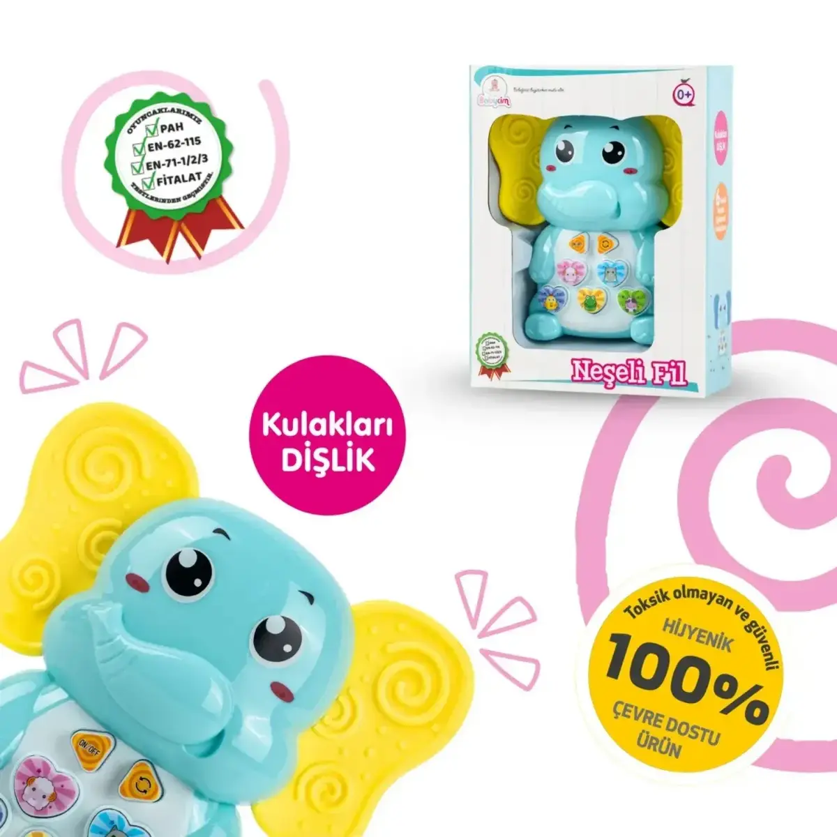 Babycim Neşeli Fil Arkadaşım