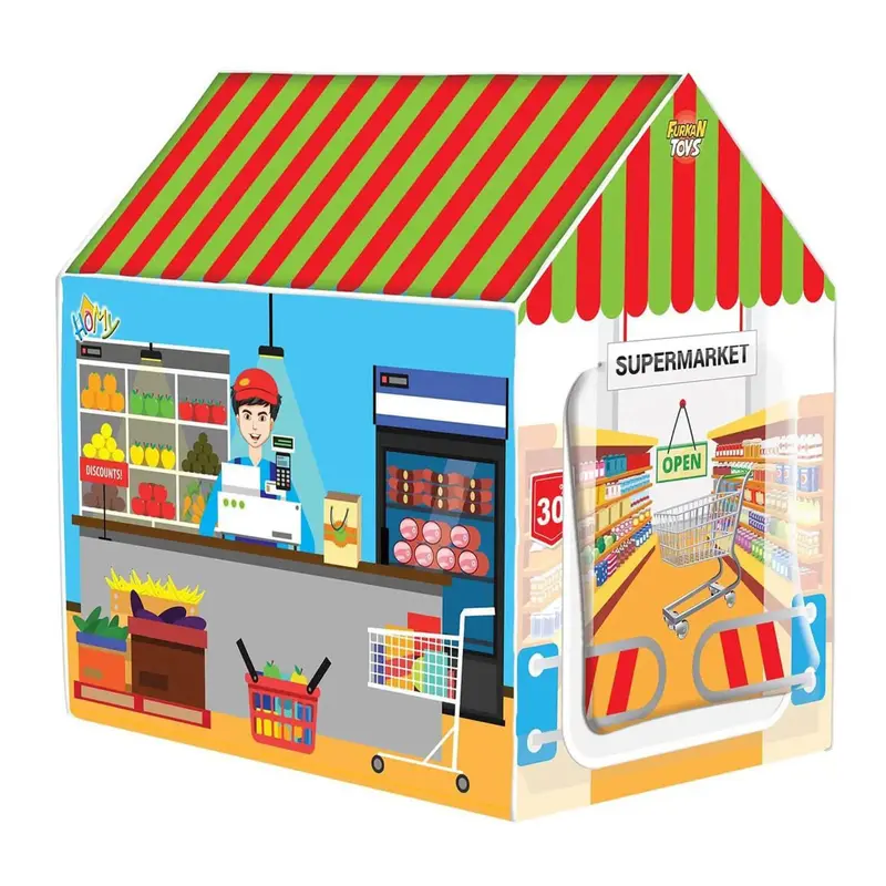 Furkan Toys Homy Süpermarket Oyun Evi