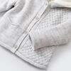 Bibaby Hırka Cepli Welsoft Triko Gri