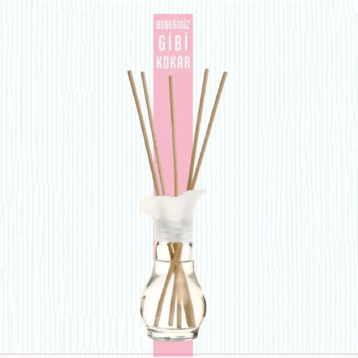 Baby Mall Bambu Çubuklu Oda Parfümü 50ml Pembe 